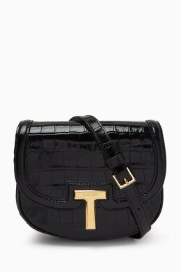 Tom Ford Wallis Mini Bag in Shiny Croc-embossed Leather 217830346_13
