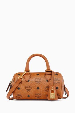 MCM Mini Ella Boston Top-handle Bag in Coated-canvas 216736635_15