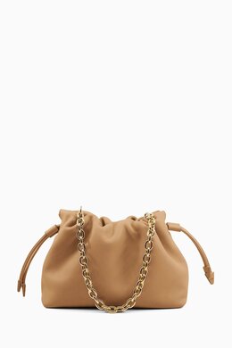 Studio Amelia Alexandra Petite Drawstring Clutch in Leather 217198339_179