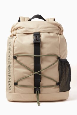Emporio Armani Logo Backpack in Nylon 217733330_179
