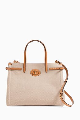 Valentino Garavani Medium Antibes Shopping Bag in Canvas 217792359_179