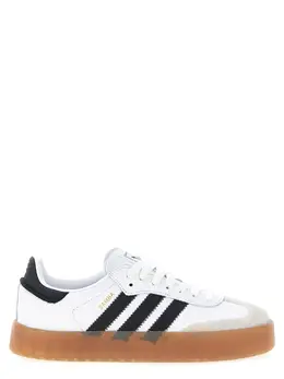 Adidas-Sambae Sneakers Bianco/Nero-Donna 52013937197396