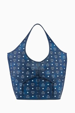 MCM XL Aren Mama Shopper Bag in Visetos 218333313_14