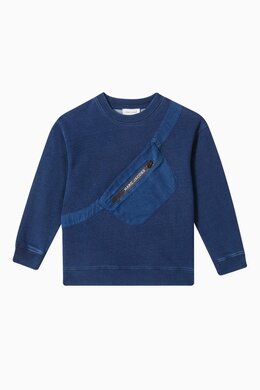 Marc Jacobs Belt Bag Sweatshirt in Cotton-chambray 217990888_14