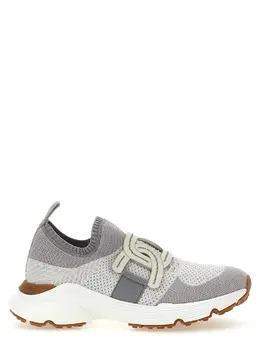 Tod's-Kate Sneakers Grigio-Donna 52188525560148