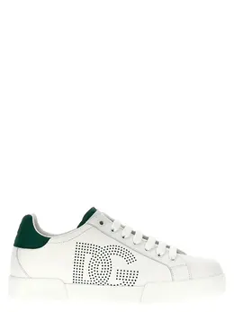 Dolce & Gabbana-Portofino Sneakers Verde-Uomo 52189164601684