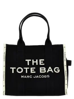 Marc Jacobs-Traveler Tote Tote Bianco/Nero-Donna 51734519677268