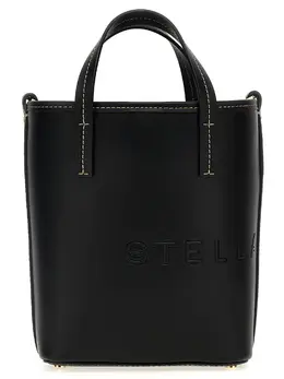 Stella McCartney-Alter Mat Bucket Bag Borse A Mano Nero-Donna 51734604874068