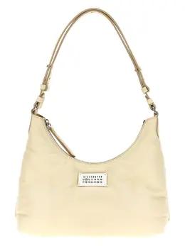 Maison Margiela-Glam Slam Hobo Small Borse A Spalla E Tracolla Bianco-Donna 51735872078164