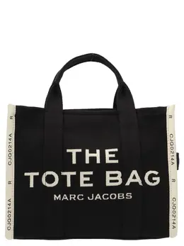 Marc Jacobs-The Jacquard Medium Tote Tote Bianco/Nero-Donna 51735873552724