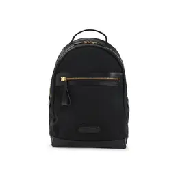 Tom Ford-Black Polyester Backpack-Uomo 52040033337684