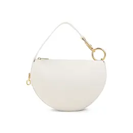 Burberry-Soap White Leather Junior Knight Bag-Donna 52149417115988