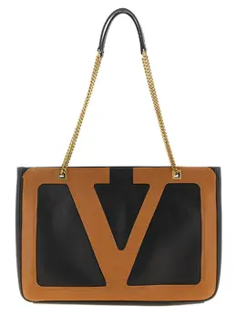 Valentino Garavani-Viva Superstar Tote Marrone-Donna 52223596986708