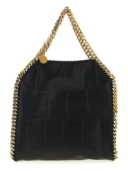 Stella McCartney-Falabella Tote Nero-Donna 52267159552340