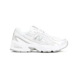 New Balance-White 740 Textile Sneakers-Donna 52459752259924