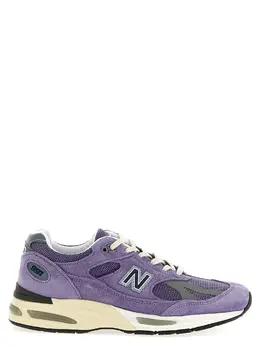 New Balance-Made In Uk 991v2 Sneakers Viola-Uomo 52608147554644
