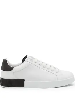 Dolce & Gabbana-Sneakers Con Inserti In Pelle-Uomo 52619176542548