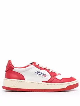 Autry-Medalist Low Leather Sneakers-Donna 52724719321428