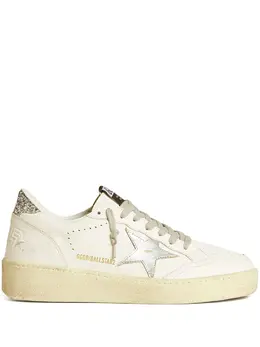 Golden Goose-Ball Star Leather Sneakers-Donna 52725007581524