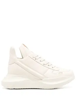 Rick Owens-Geth Runner Leather Sneakers-Donna 52725867184468