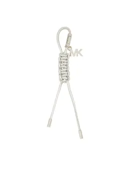 Michael Kors Bag Charm With Logo - Article Code 32T5SD0K3K040SILVER