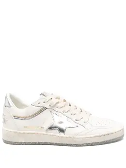 Golden Goose-Ball Star Leather Sneakers-Donna 52726653649236
