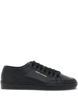 Saint Laurent-Gym Leather Sneakers-Uomo 52726675538260