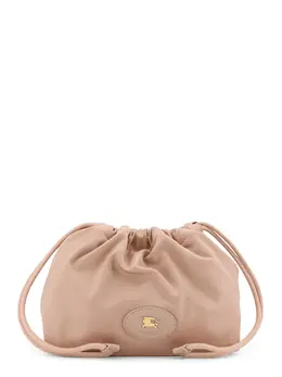 Burberry-Horseshoe Drawstring Clutch Bag-Donna 52364299436372