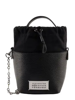 Maison Margiela-5ac Bucket Small Leather Bucket Bag-Donna 52365601669460