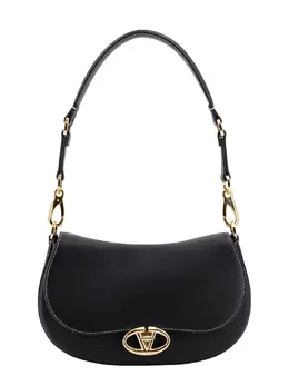 Valentino Garavani-Leather Shoulder Bag With Vlogo Signature Detail-Donna 52366787248468