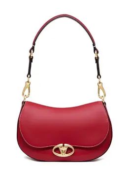 Valentino Garavani-Leather Shoulder Bag With Vlogo Signature Detail-Donna 52366865957204