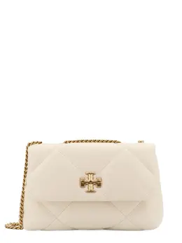 Tory Burch-Kira Matelassé Leather Shoulder Bag With Metal Logo-Donna 52366948401492