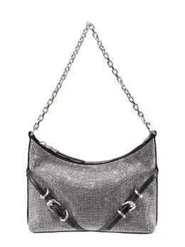 Givenchy-Shoulder Bag With All-Over Rhinestones-Donna 52367053259092