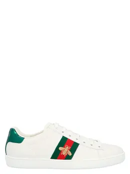 Gucci-Ace Sneakers Bianco-Donna 52768238109012