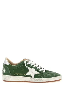 Golden Goose-Ball Star Sneakers Verde-Uomo 52779146969428