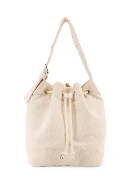 Tory Burch-T Monogram Terry Canvas Bucket Bag-Donna 52367336505684