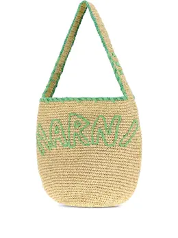 Marni-Borsa Tote Con Ricamo Media-Donna 52509470425428