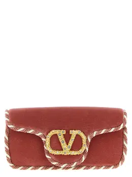 Valentino Garavani-Locò Clutch Rosa-Donna 52603891614036