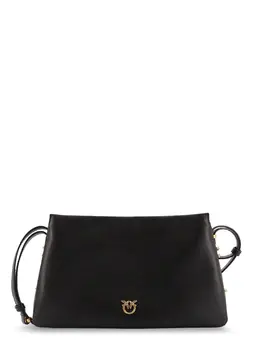 Pinko-Triplet Leather Shoulder Bag-Donna 52621547241812