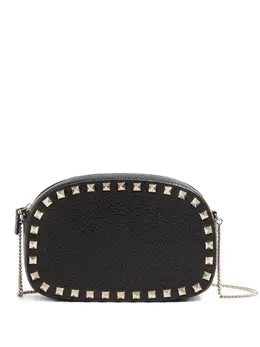 Valentino Garavani-Rockstud Leather Mini Bag-Donna 52726276915540
