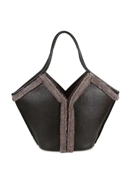 Hereu-Calella Leather Shopping Bag-Donna 52726306832724