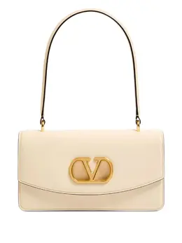 Valentino Garavani-Vain Leather Top Handle Bag-Donna 52726313877844