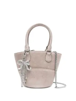 Self-Portrait-Suede Tote Bag-Donna 52726318825812