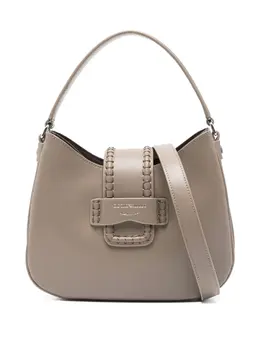 Emporio Armani-Small Leather Shoulder Bag-Donna 52726705619284