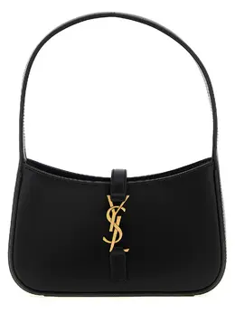 Saint Laurent-Hobo Le 5 à 7 Borse A Mano Nero-Donna 52768090587476