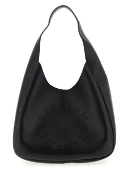 Stella McCartney-Hobo Borse A Spalla E Tracolla Nero-Donna 52802027684180