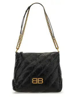 Balenciaga-Crush Zipped Hobo Bag-Donna 52831729320276