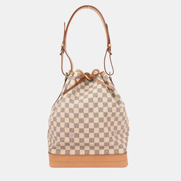 Louis Vuitton Damier Azur Noe Bucket Shoulder Bag 1242094