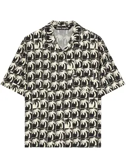 Palm Angels: Рубашка с принтом 