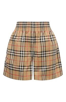 Burberry: Хлопковые шорты 